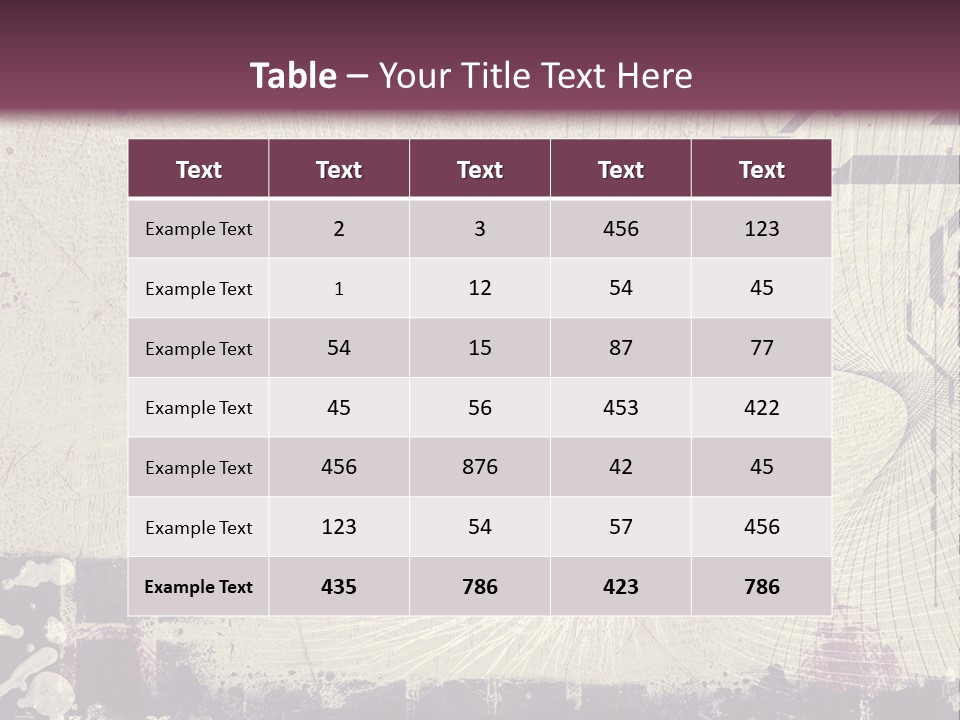 Distressed Collage Artistic PowerPoint Template
