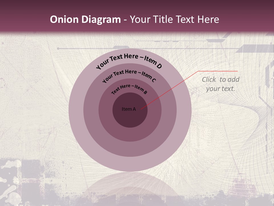 Distressed Collage Artistic PowerPoint Template