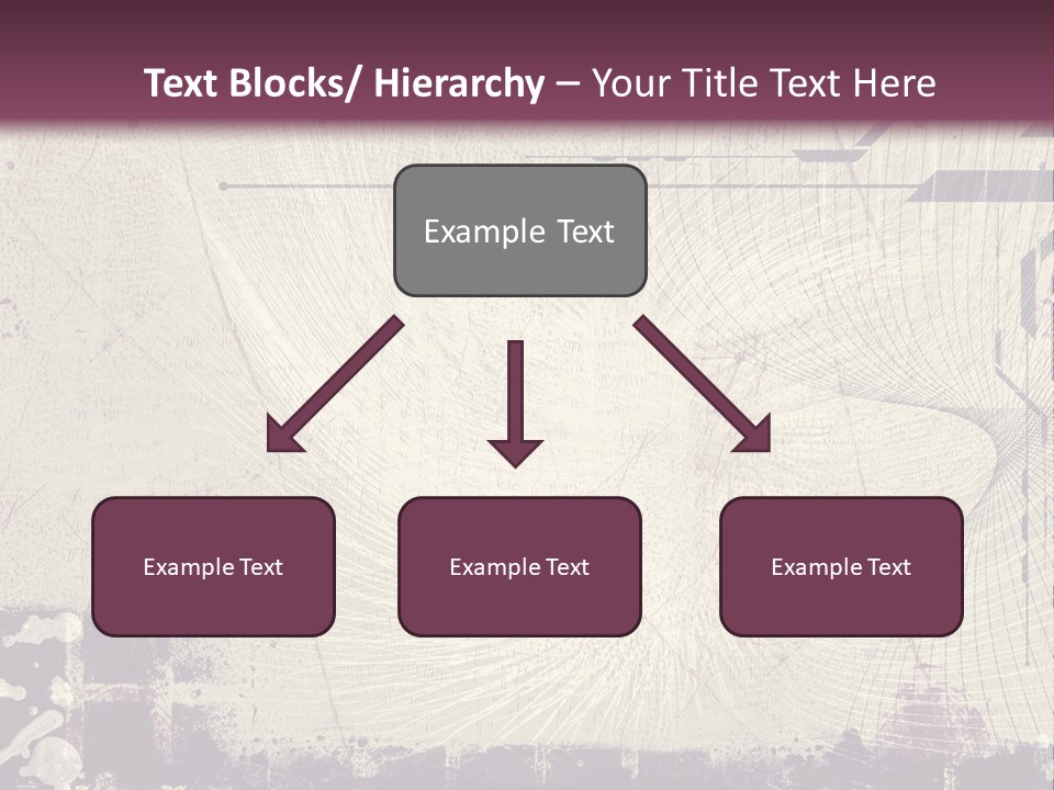 Distressed Collage Artistic PowerPoint Template