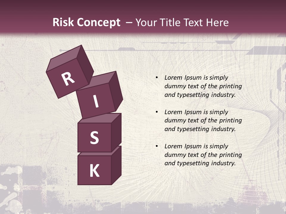 Distressed Collage Artistic PowerPoint Template