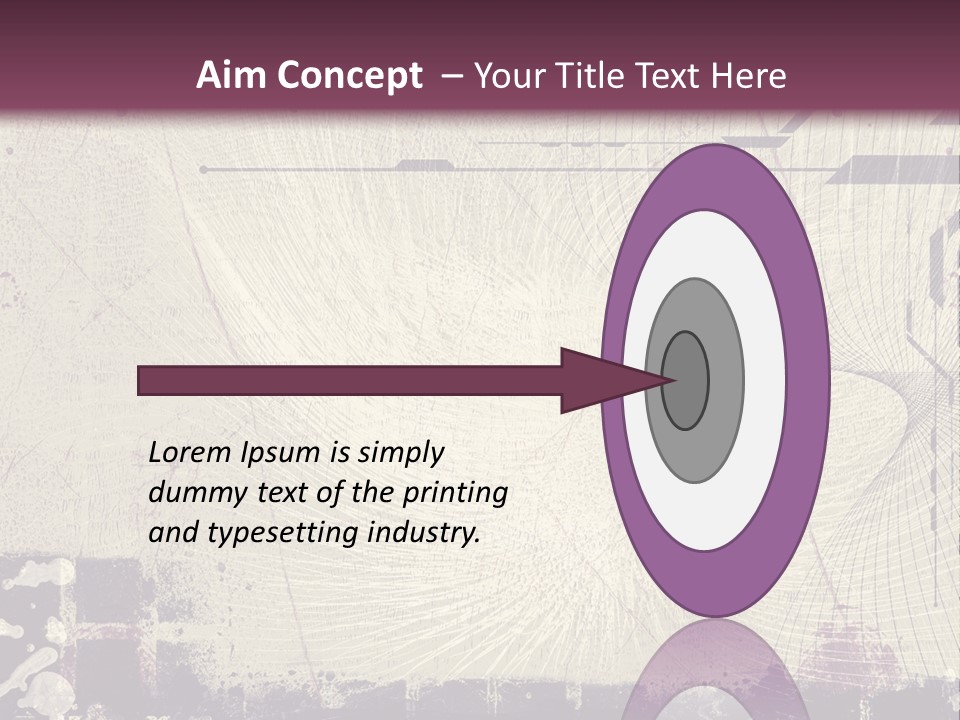 Distressed Collage Artistic PowerPoint Template