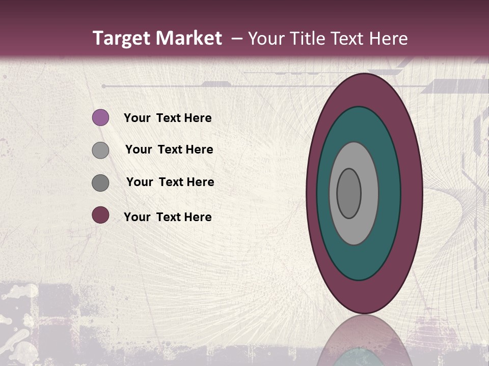 Distressed Collage Artistic PowerPoint Template