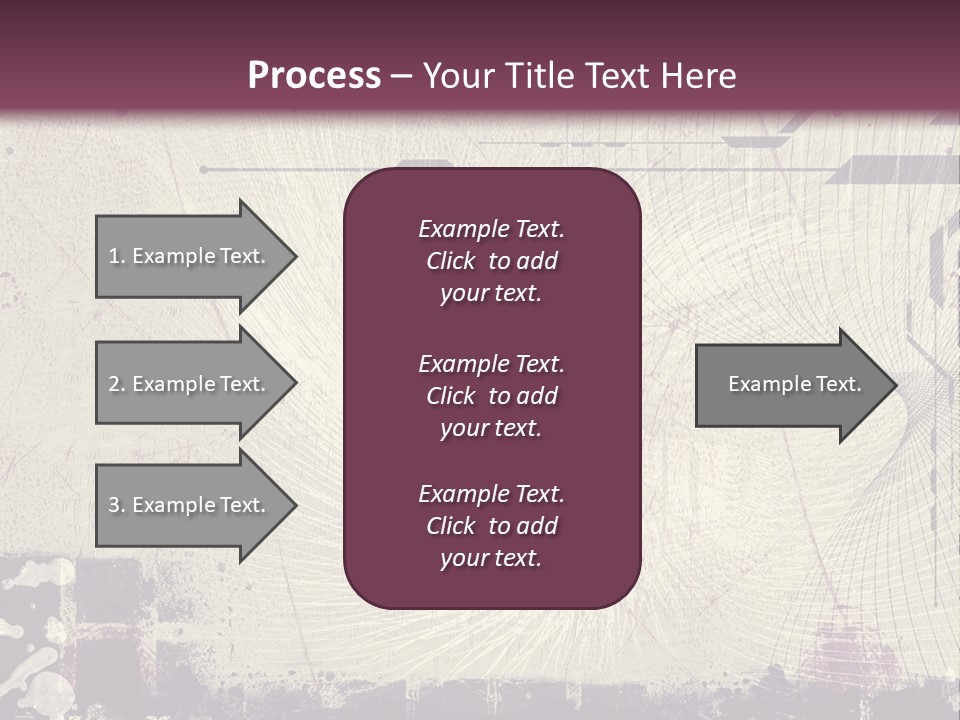 Distressed Collage Artistic PowerPoint Template