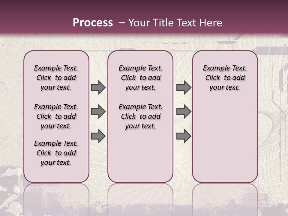 Distressed Collage Artistic PowerPoint Template