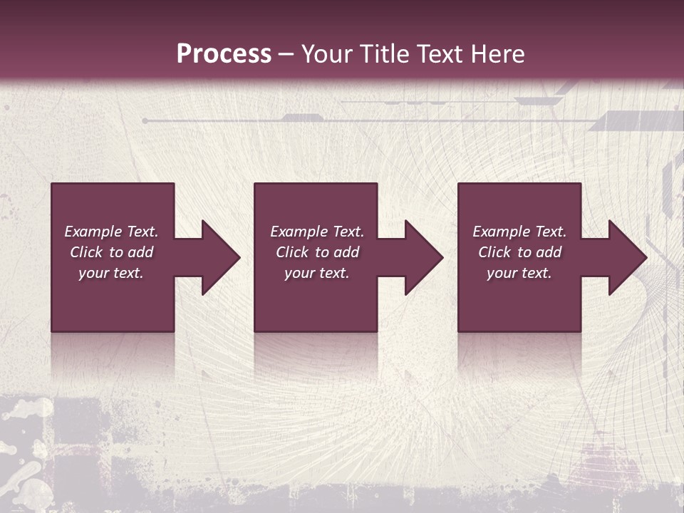 Distressed Collage Artistic PowerPoint Template