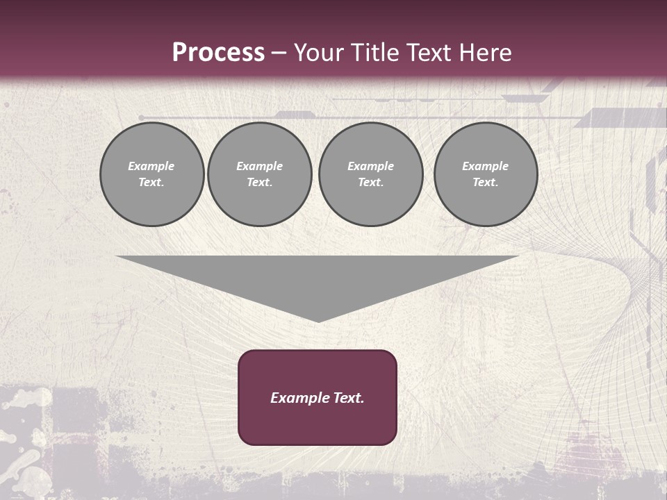 Distressed Collage Artistic PowerPoint Template