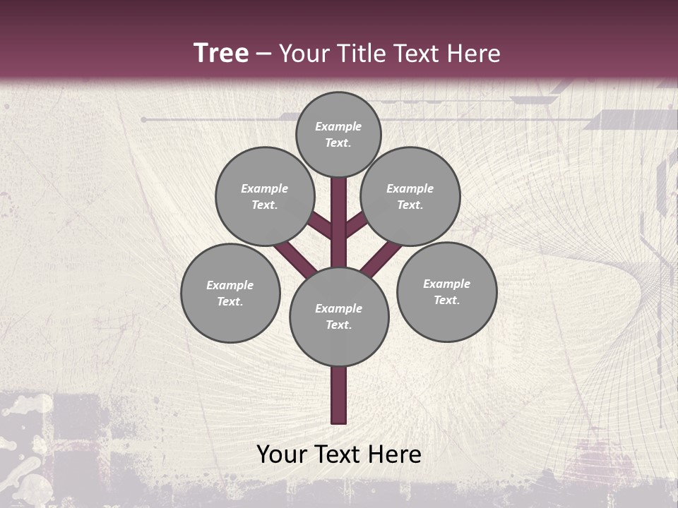 Distressed Collage Artistic PowerPoint Template