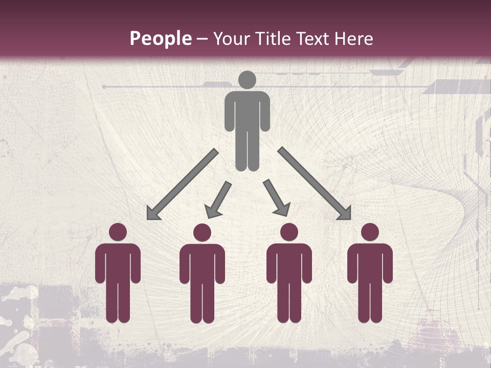 Distressed Collage Artistic PowerPoint Template