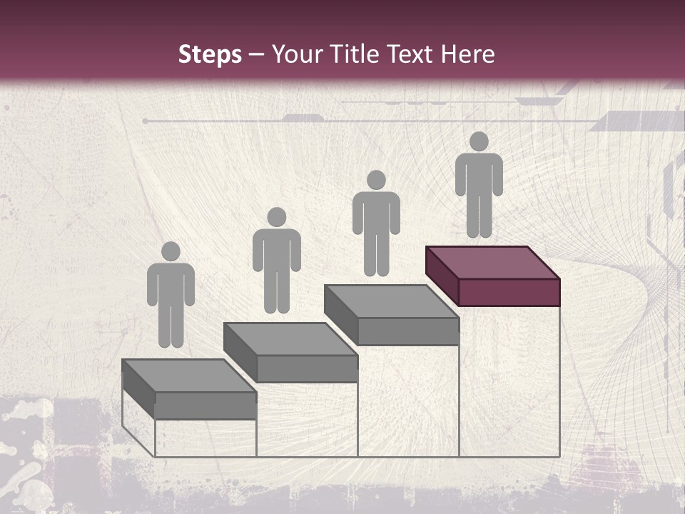 Distressed Collage Artistic PowerPoint Template