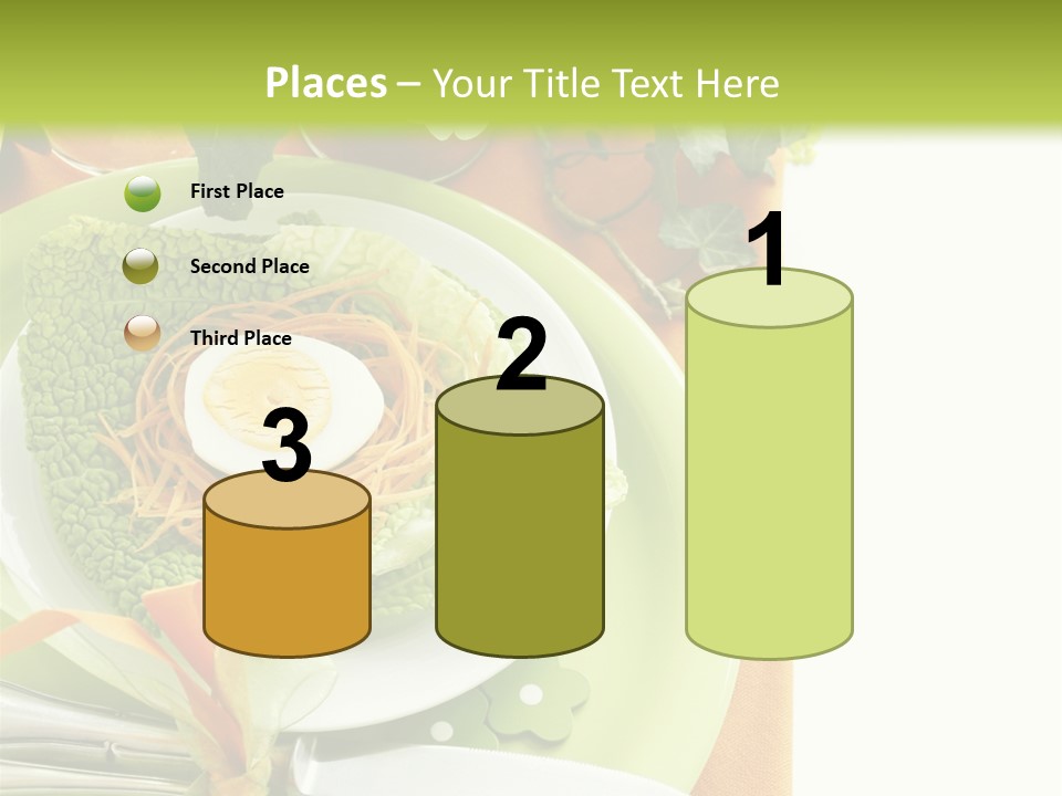 Einladung Feiern Serviette PowerPoint Template