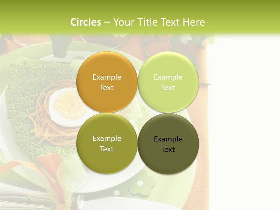 Einladung Feiern Serviette PowerPoint Template