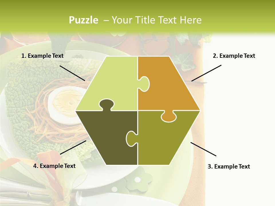 Einladung Feiern Serviette PowerPoint Template