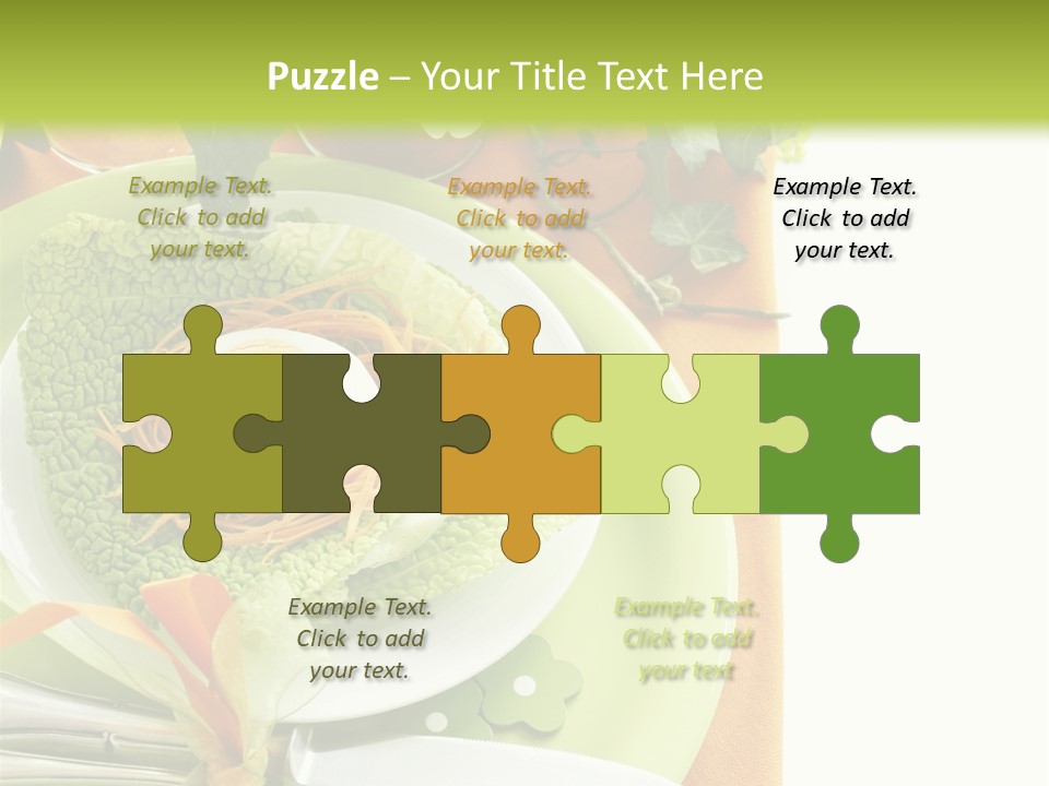 Einladung Feiern Serviette PowerPoint Template