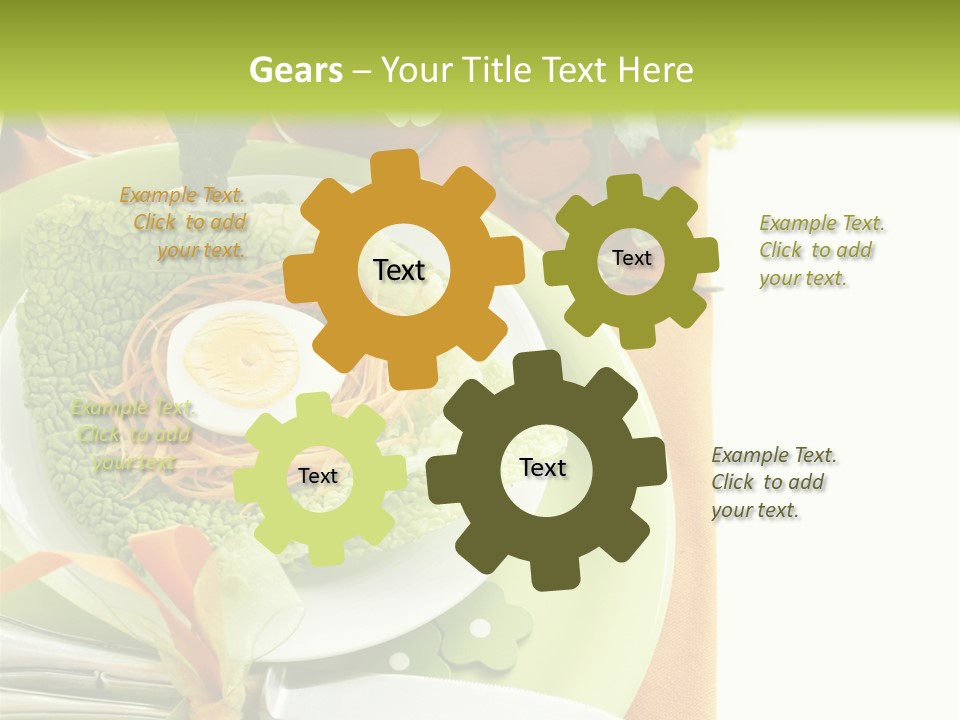 Einladung Feiern Serviette PowerPoint Template