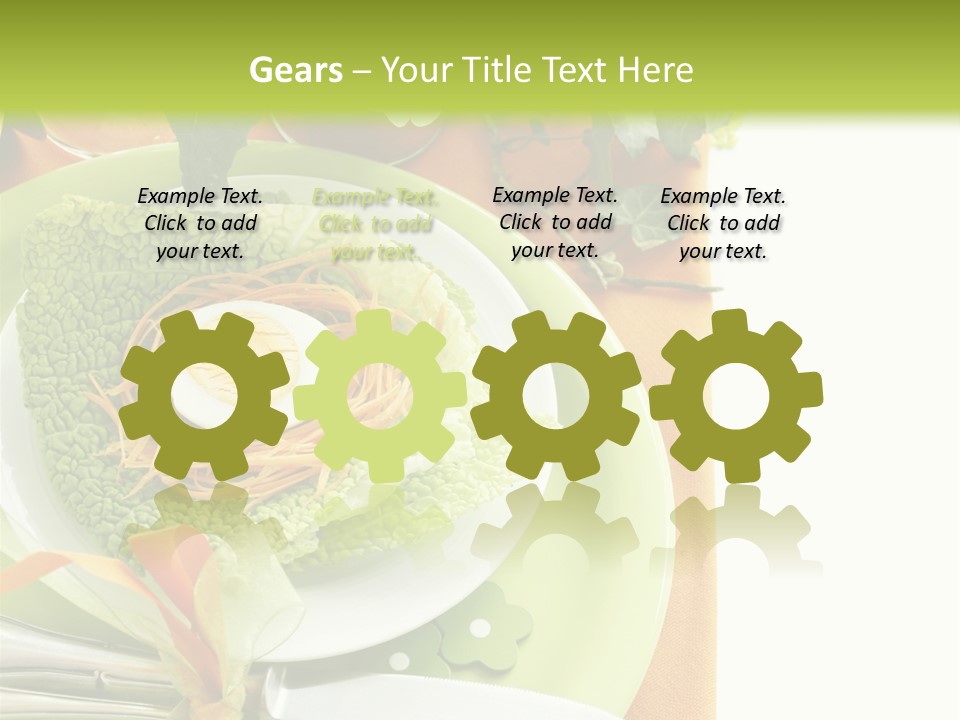 Einladung Feiern Serviette PowerPoint Template