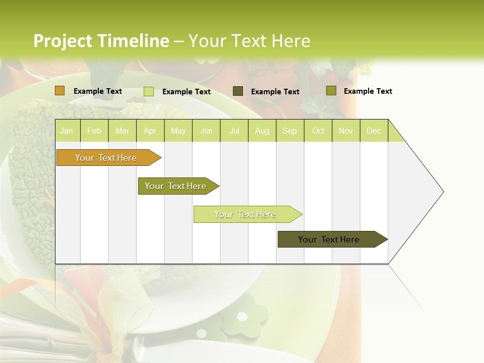Einladung Feiern Serviette PowerPoint Template