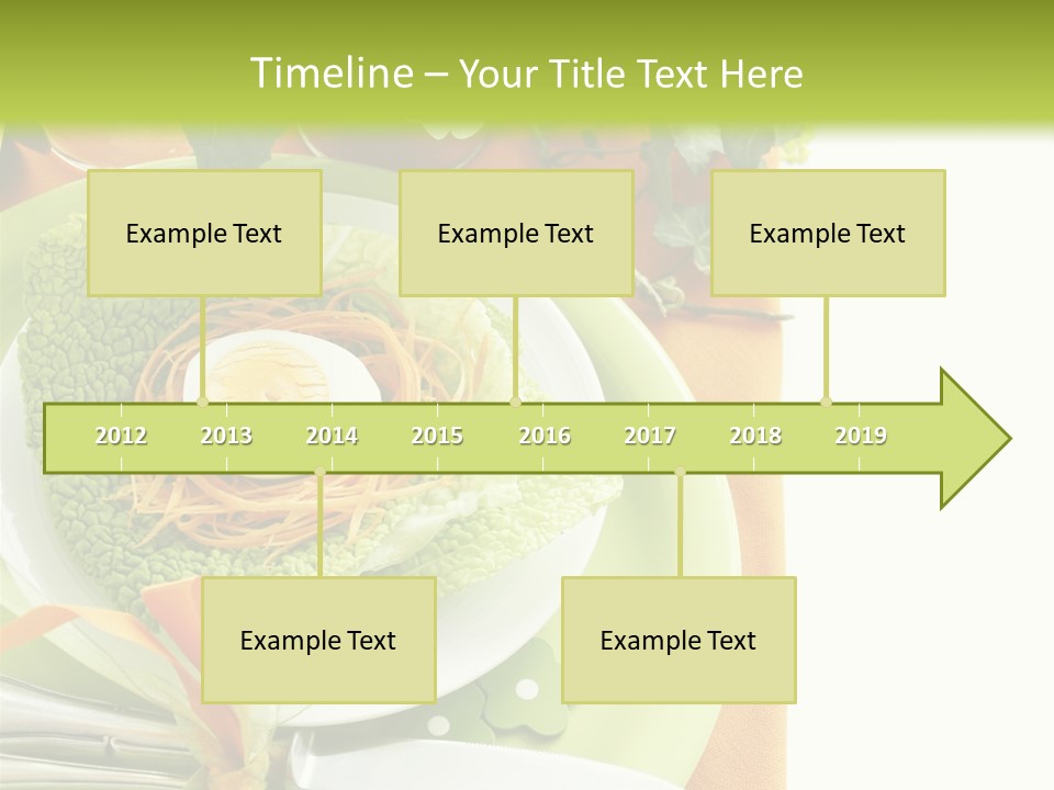 Einladung Feiern Serviette PowerPoint Template