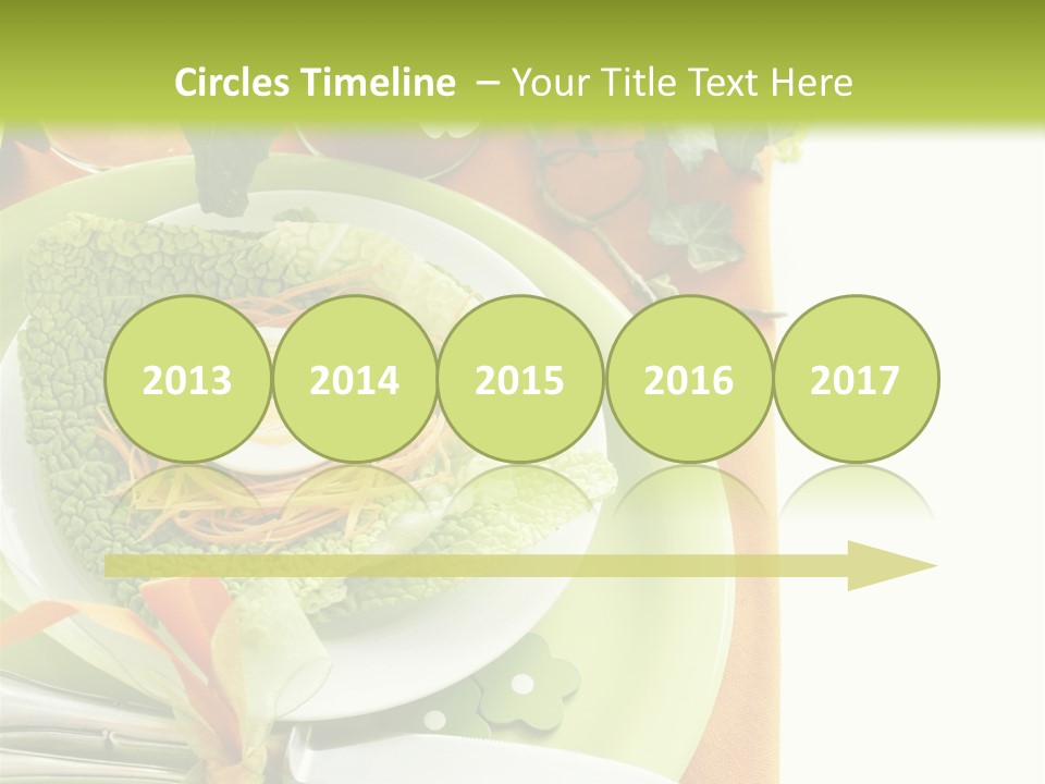 Einladung Feiern Serviette PowerPoint Template