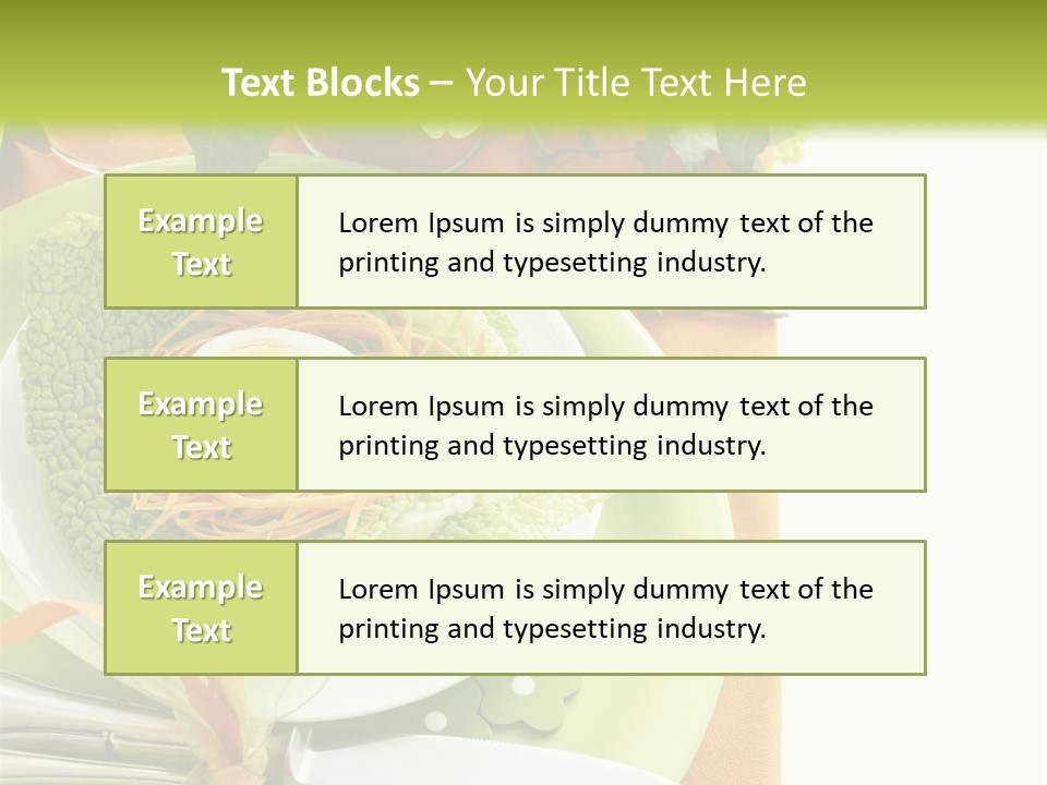 Einladung Feiern Serviette PowerPoint Template