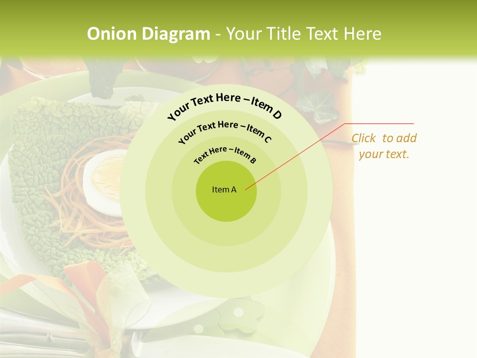 Einladung Feiern Serviette PowerPoint Template