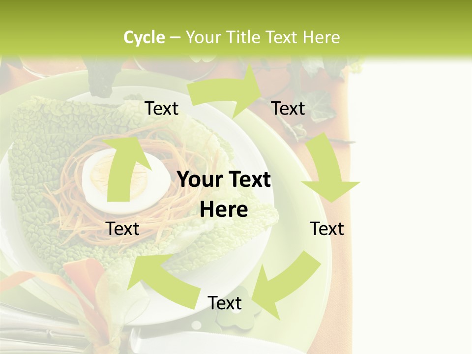 Einladung Feiern Serviette PowerPoint Template
