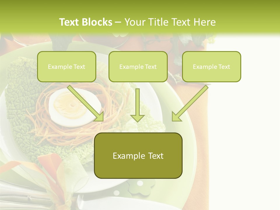 Einladung Feiern Serviette PowerPoint Template