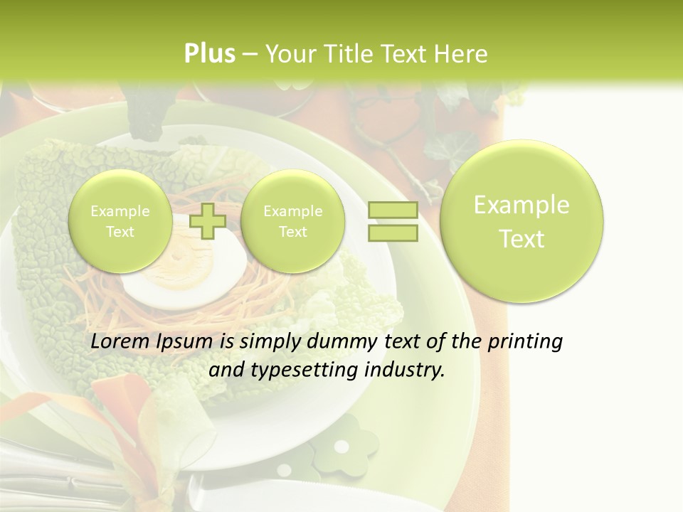 Einladung Feiern Serviette PowerPoint Template