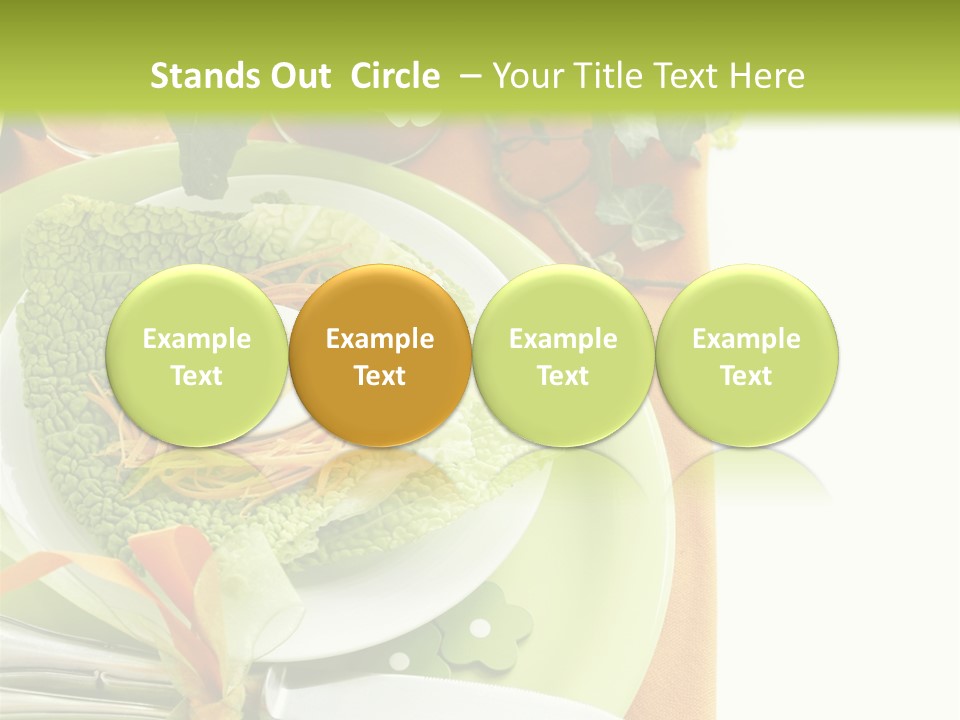 Einladung Feiern Serviette PowerPoint Template