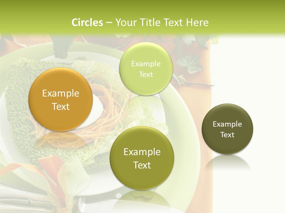 Einladung Feiern Serviette PowerPoint Template