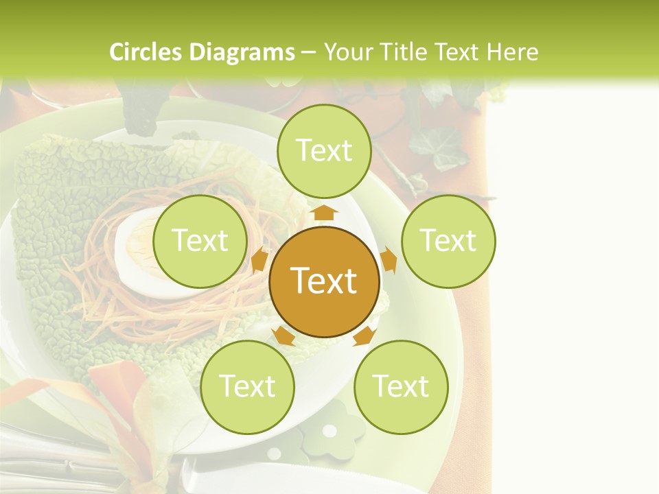 Einladung Feiern Serviette PowerPoint Template