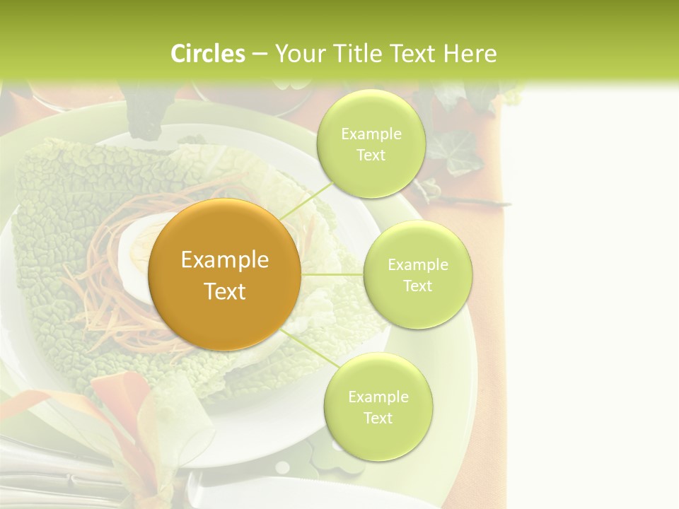 Einladung Feiern Serviette PowerPoint Template