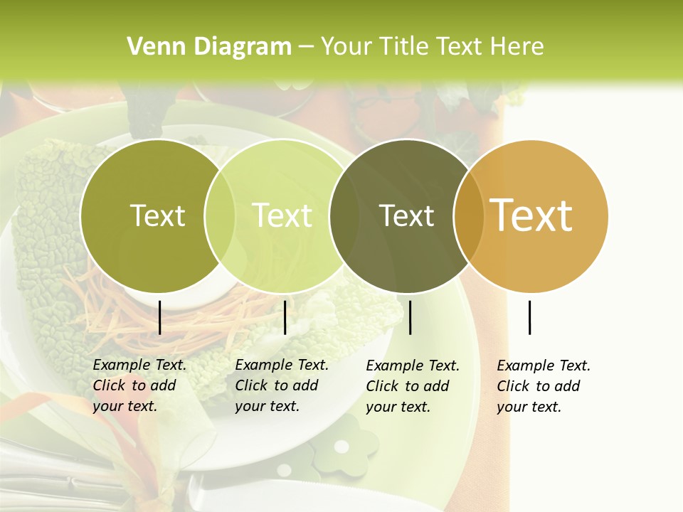 Einladung Feiern Serviette PowerPoint Template