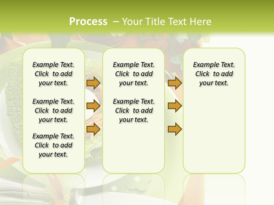 Einladung Feiern Serviette PowerPoint Template