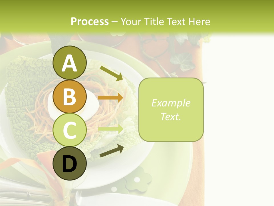 Einladung Feiern Serviette PowerPoint Template