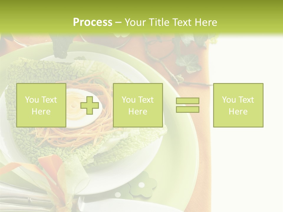 Einladung Feiern Serviette PowerPoint Template
