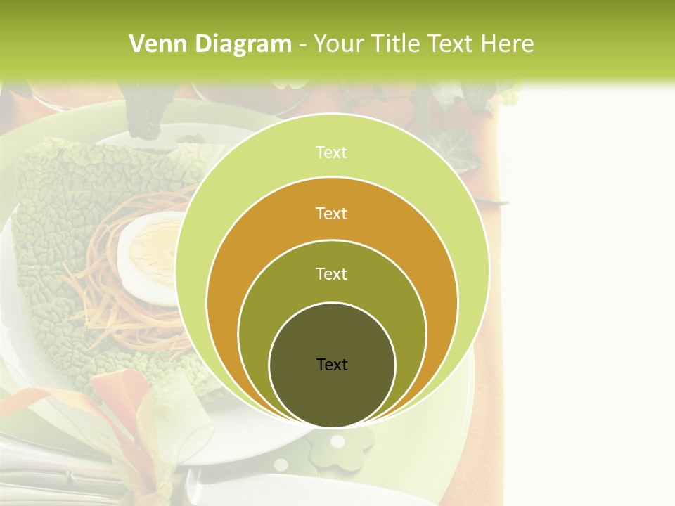 Einladung Feiern Serviette PowerPoint Template