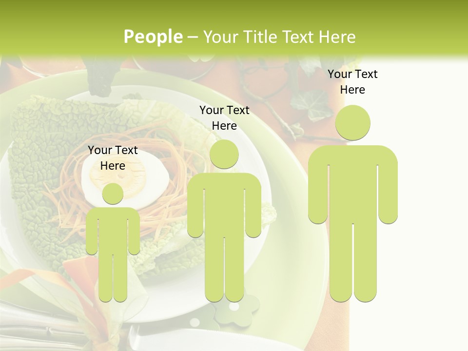 Einladung Feiern Serviette PowerPoint Template