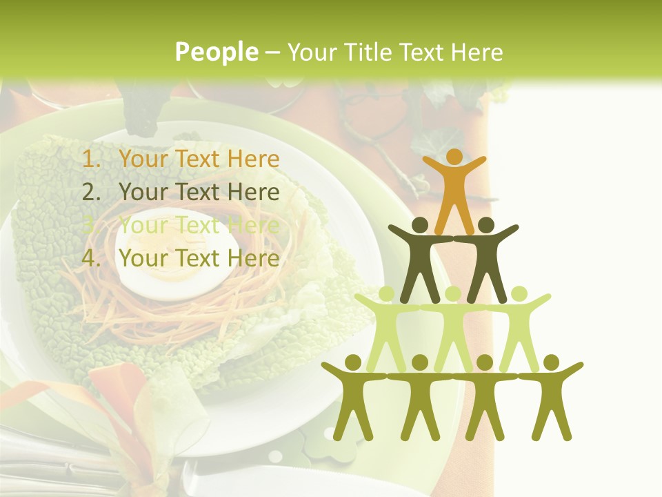 Einladung Feiern Serviette PowerPoint Template