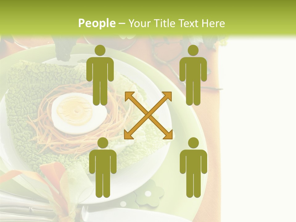 Einladung Feiern Serviette PowerPoint Template