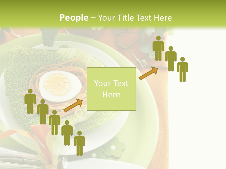 Einladung Feiern Serviette PowerPoint Template