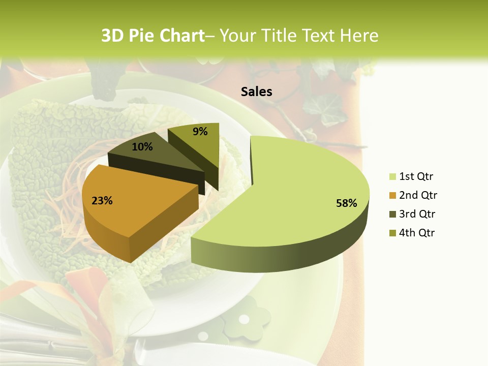 Einladung Feiern Serviette PowerPoint Template