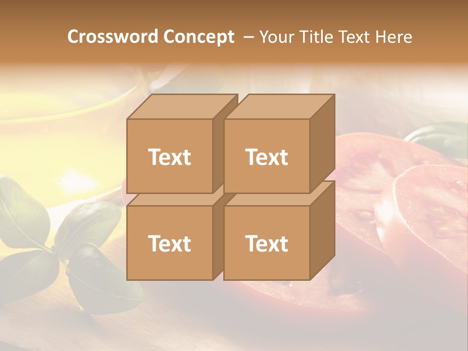 Salad Food Agriculture PowerPoint Template