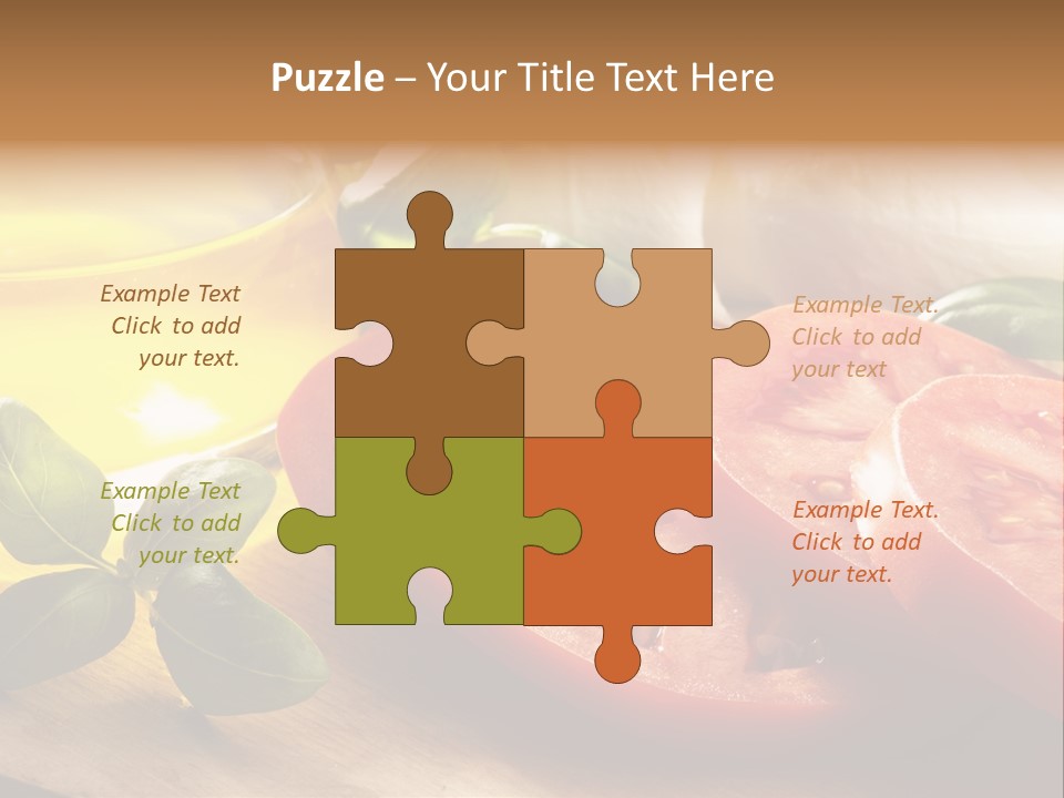 Salad Food Agriculture PowerPoint Template