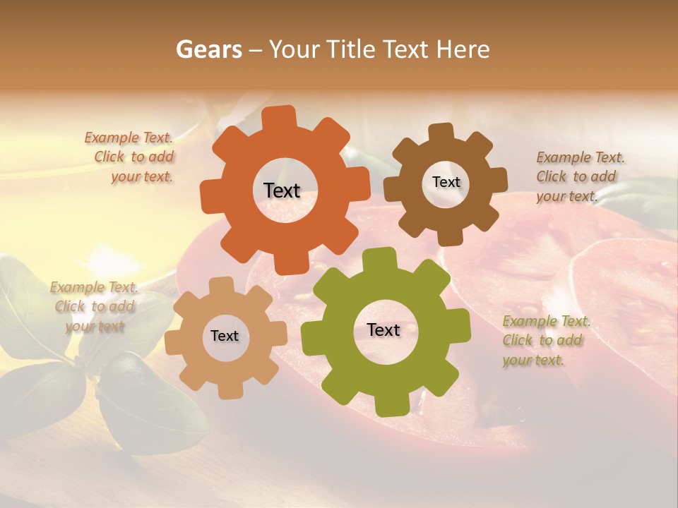 Salad Food Agriculture PowerPoint Template