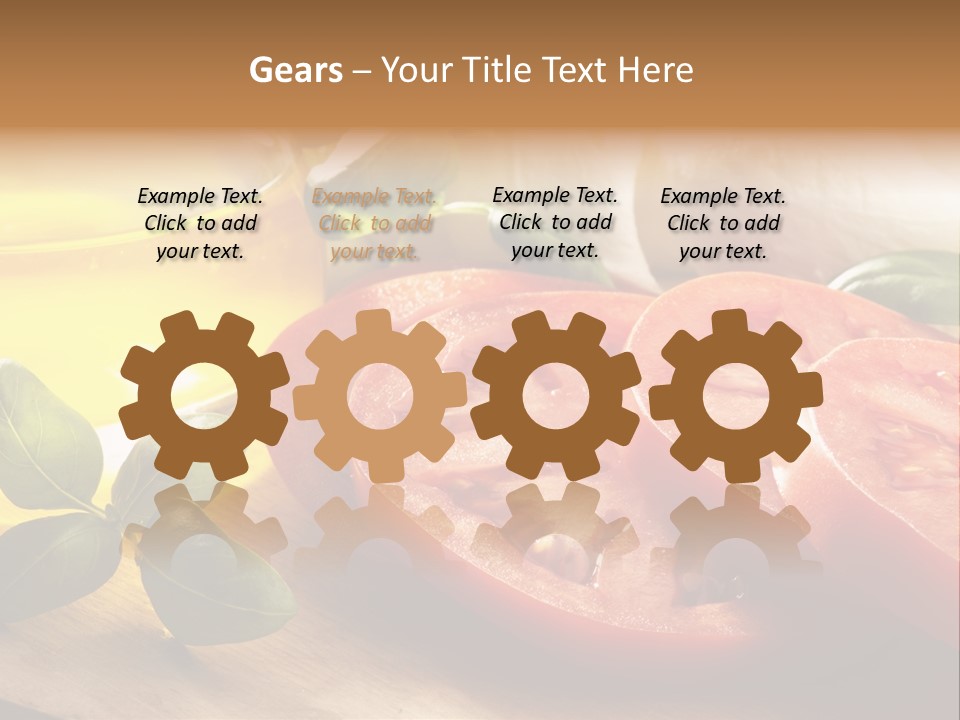 Salad Food Agriculture PowerPoint Template