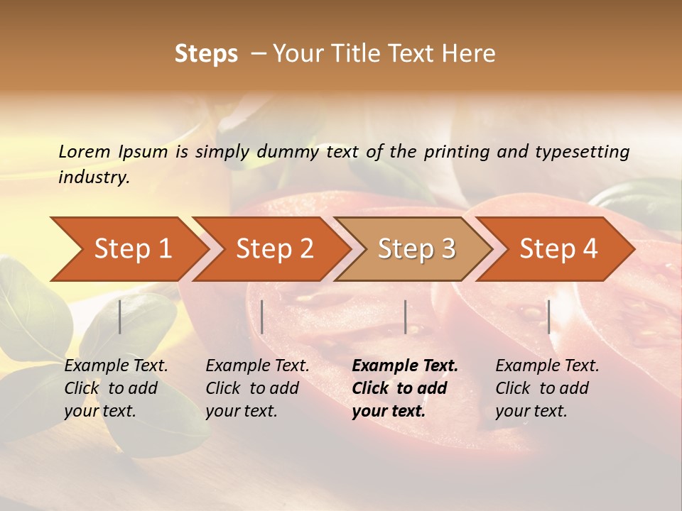 Salad Food Agriculture PowerPoint Template