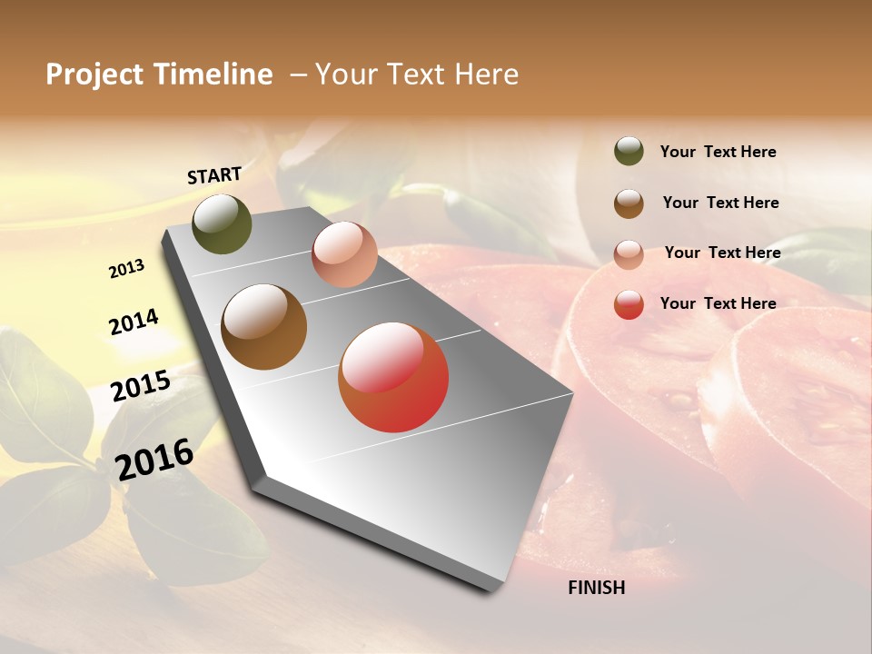 Salad Food Agriculture PowerPoint Template