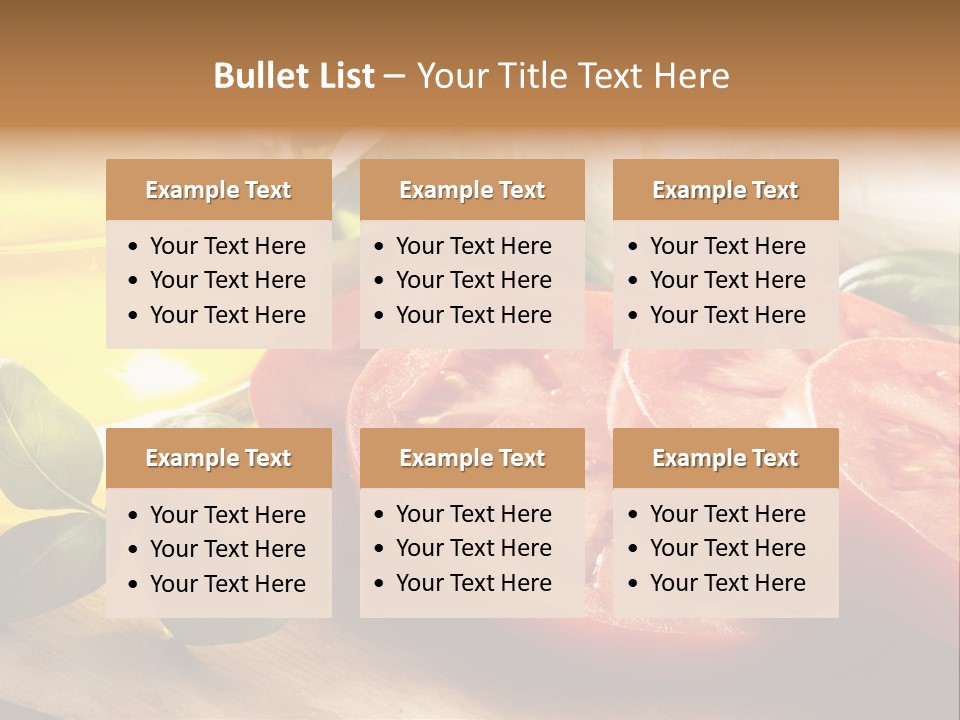 Salad Food Agriculture PowerPoint Template