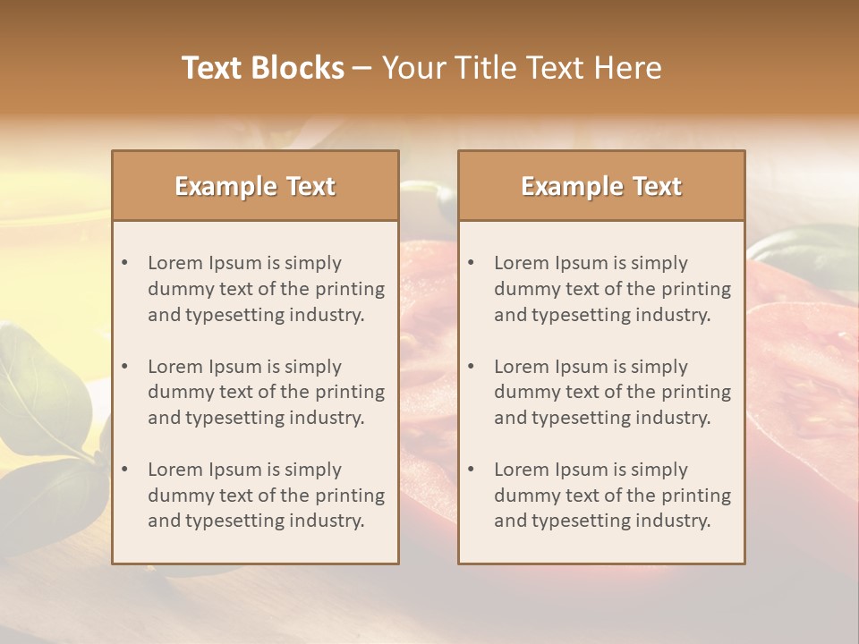 Salad Food Agriculture PowerPoint Template
