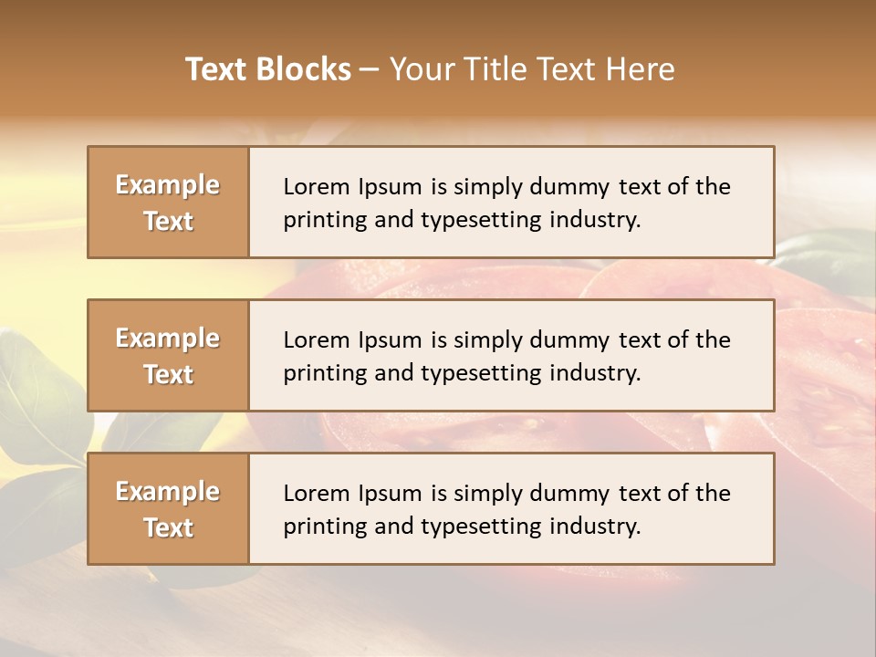 Salad Food Agriculture PowerPoint Template